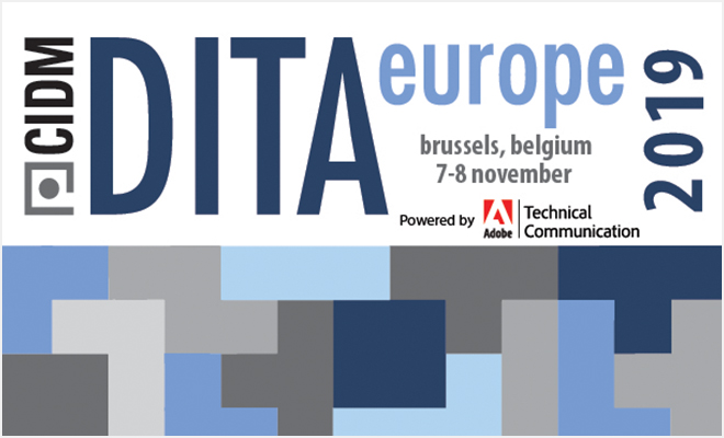 CIDM DITA Europe Conference 2019