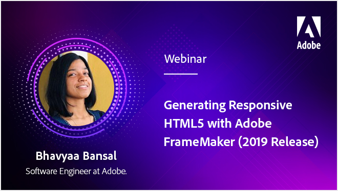 Generating Responsive HTML5 with FrameMaker (2019 release)