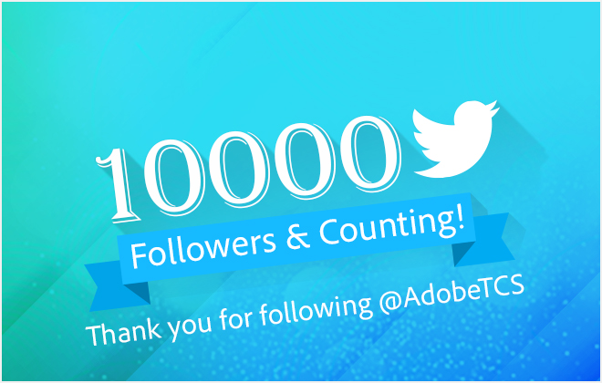 Thank you to our 10,000 Twitter Followers!