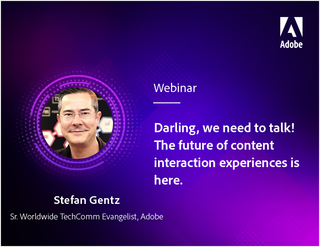 Darling, we need to talk! The future of content interaction experiences is here.
