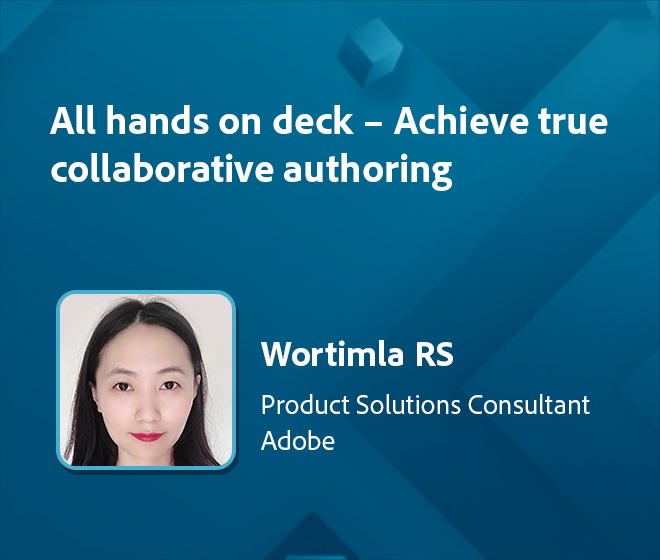 All hands on deck – Achieve true collaborative authoring - Image