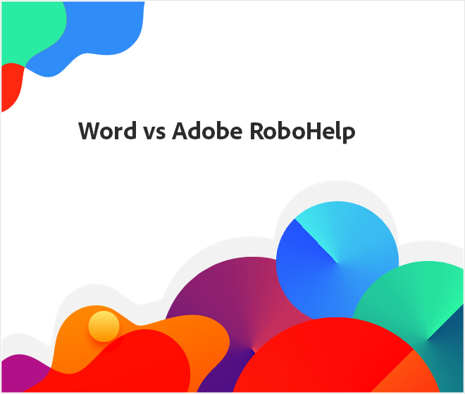 Word vs Adobe RoboHelp - Image